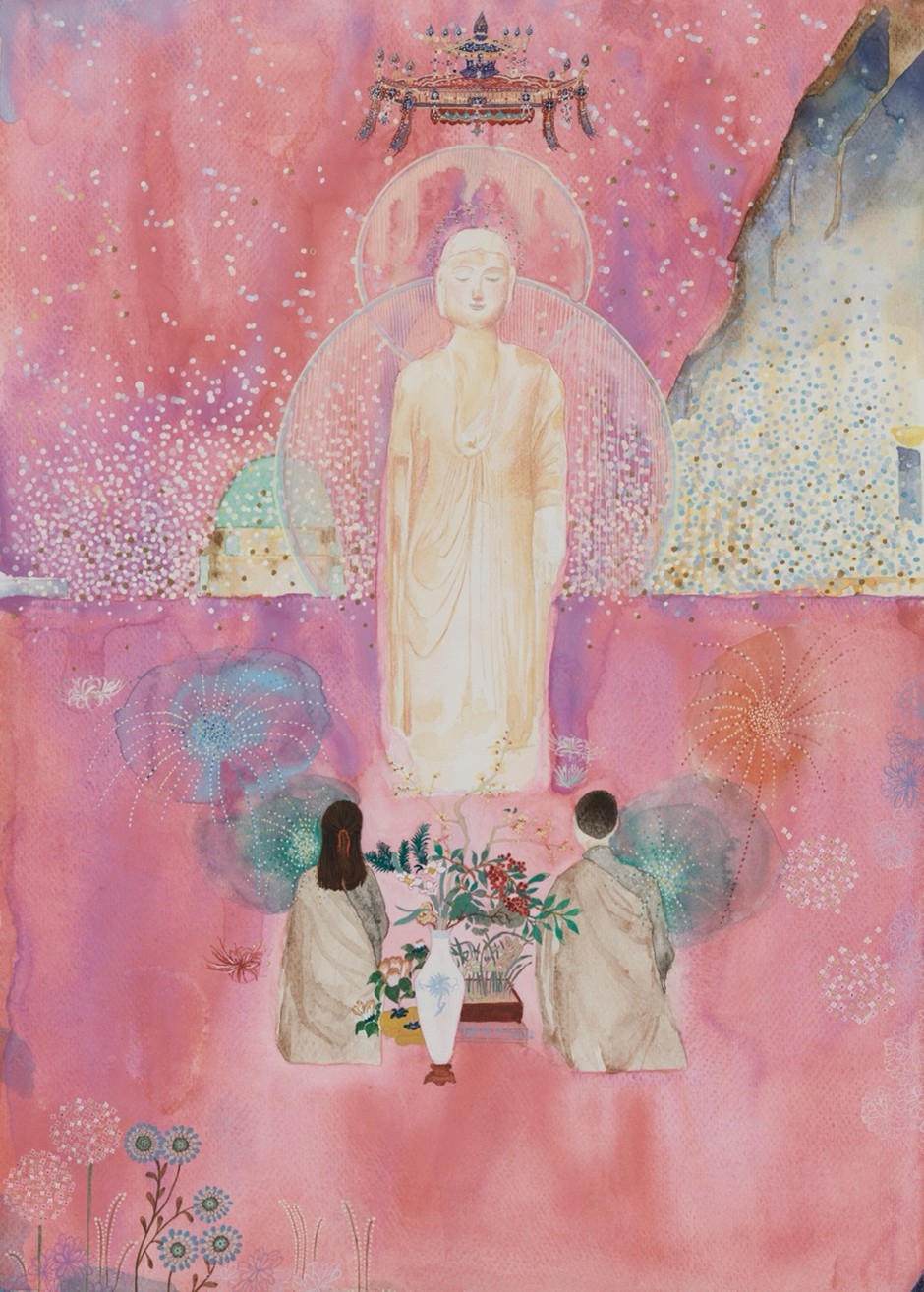 何佩玲女仕 Agnes Ho 《地藏菩薩本願經》第十三器 – 雨量香華 < Ksitigarbha Bodhisattva’s Initial Vows Sutra > Chapter 13 – Entrustment to Humans and Devas 